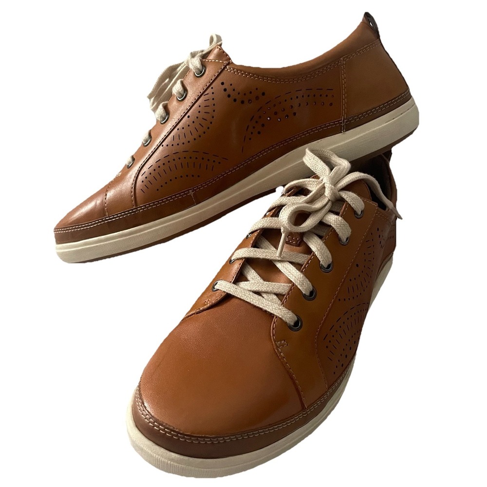 Cobb Hill by Rockport Women's Size 10 Bailee Sneaker Amber/Yellow CI7740 VGUC